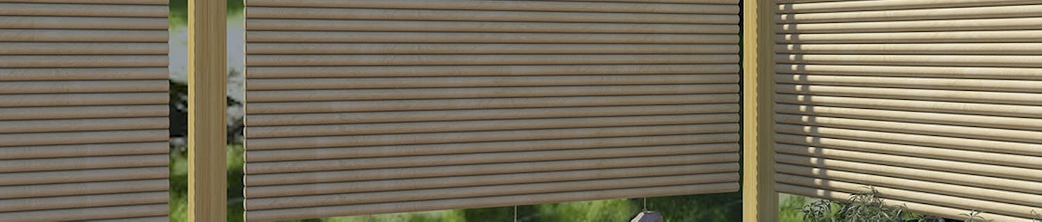 Terrasse le japansk gjerde